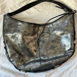 Hobo leather shoulder bag